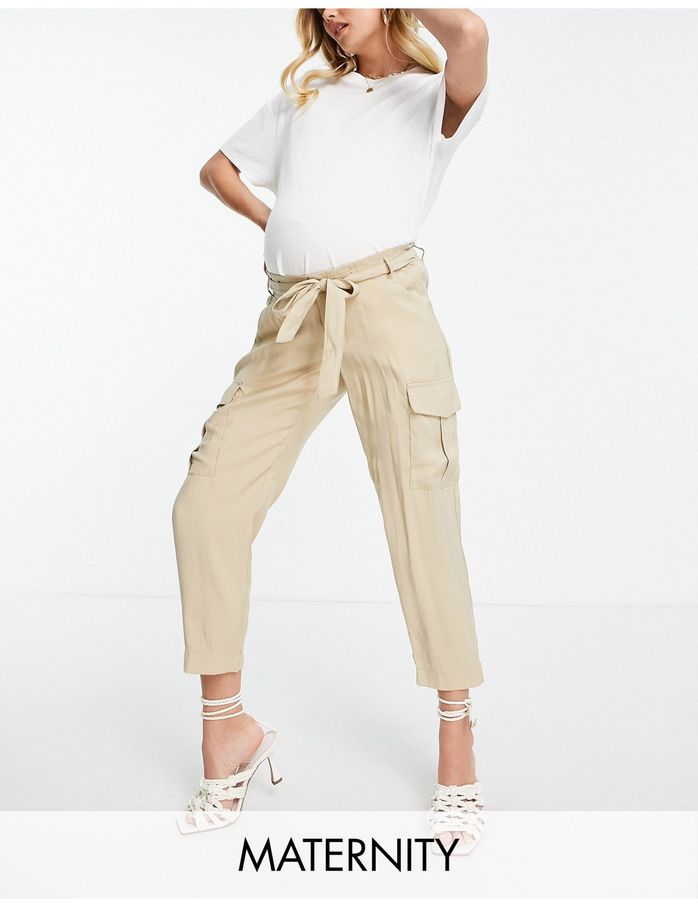 Mamalicious cargo pants in...
