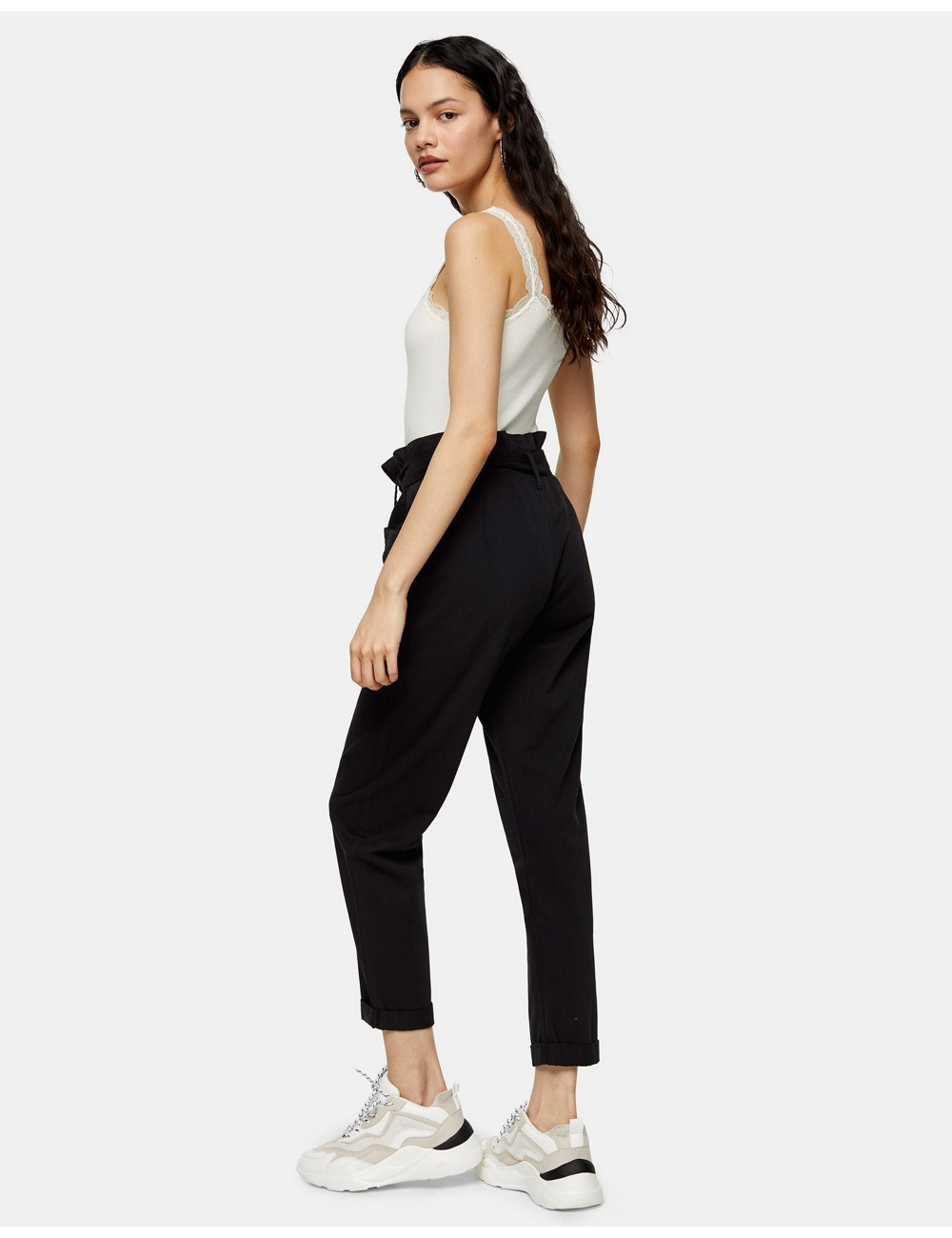 Topshop utility trousers in...