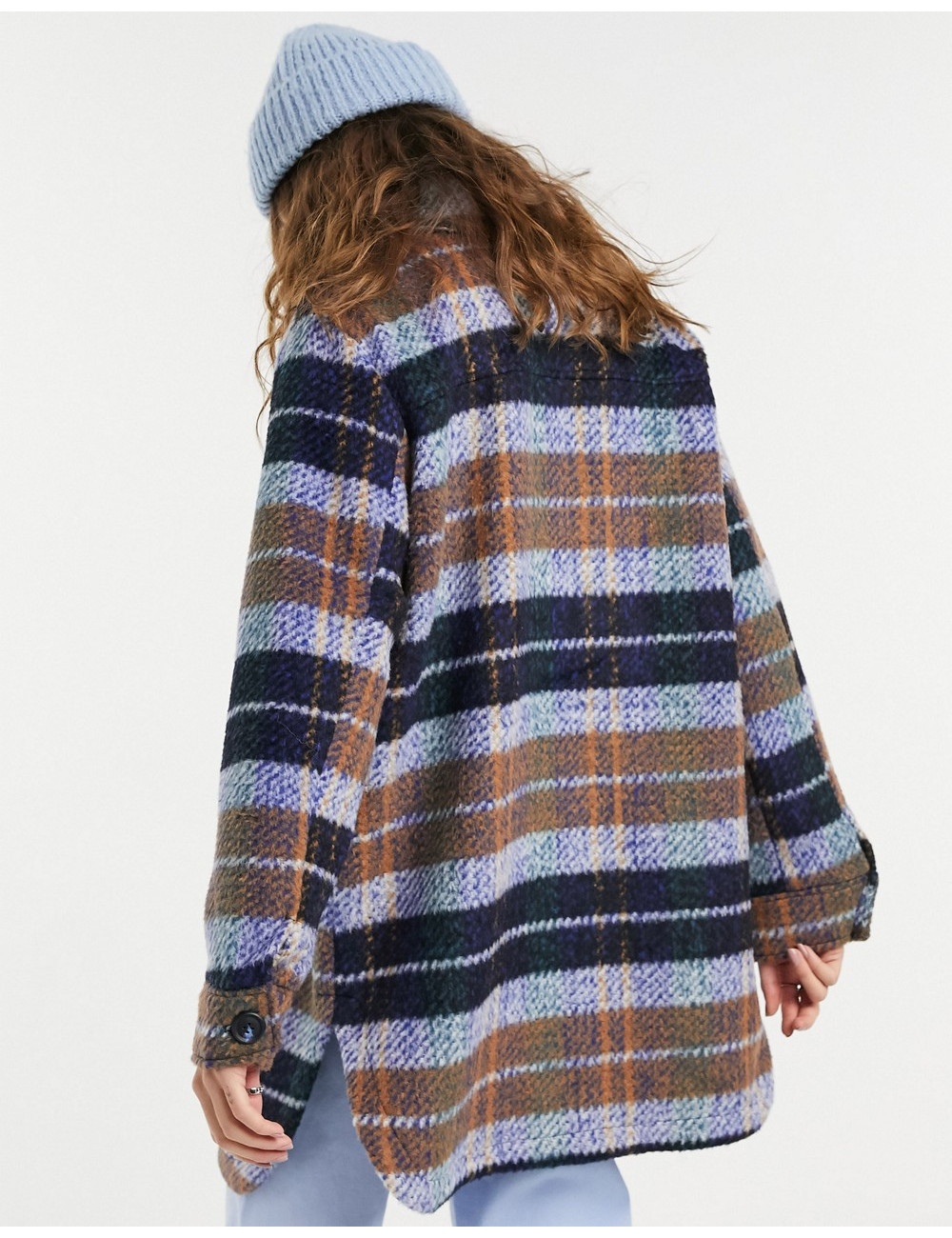 Pieces oversized wool...