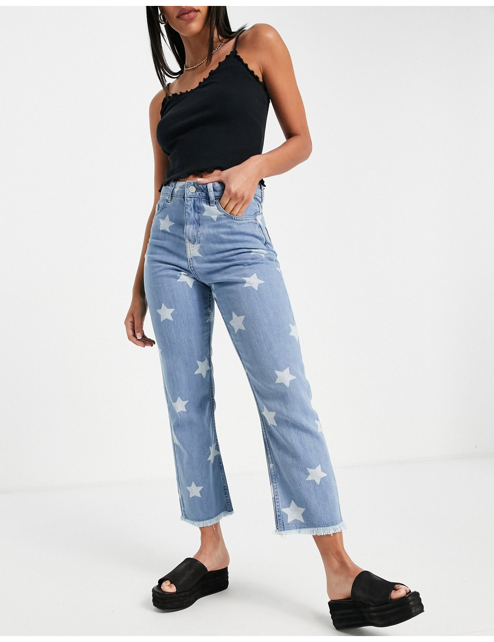Violet Romance jeans with...