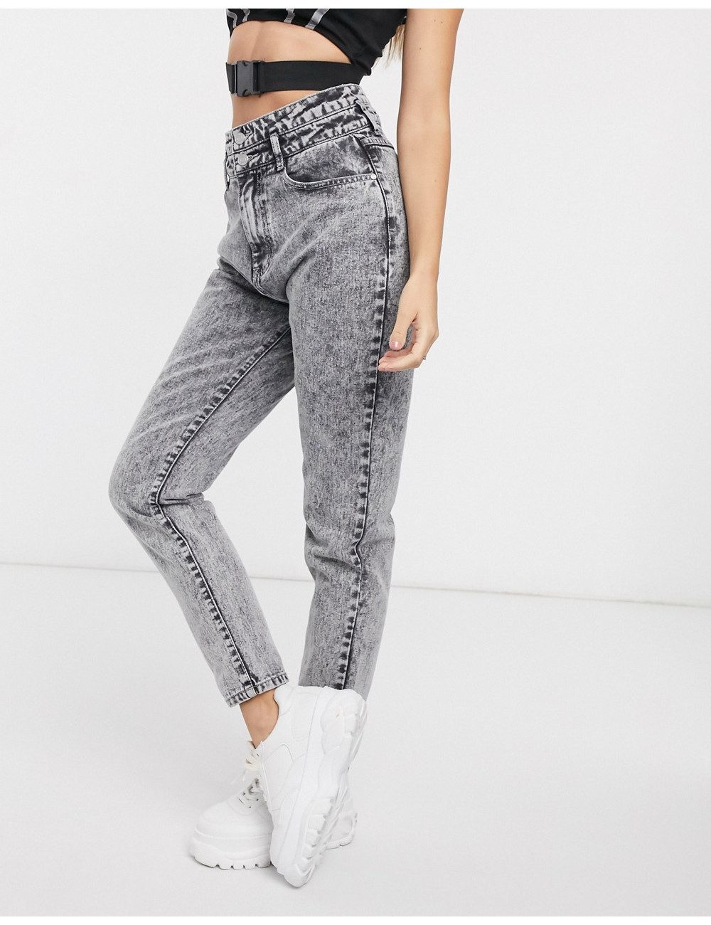 Missguided mom jeans in...