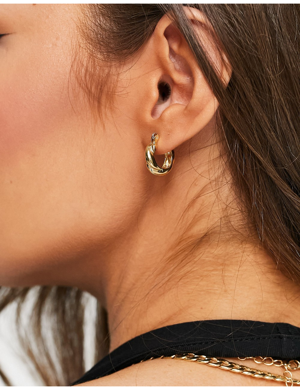 SVNX small hoop earrings
