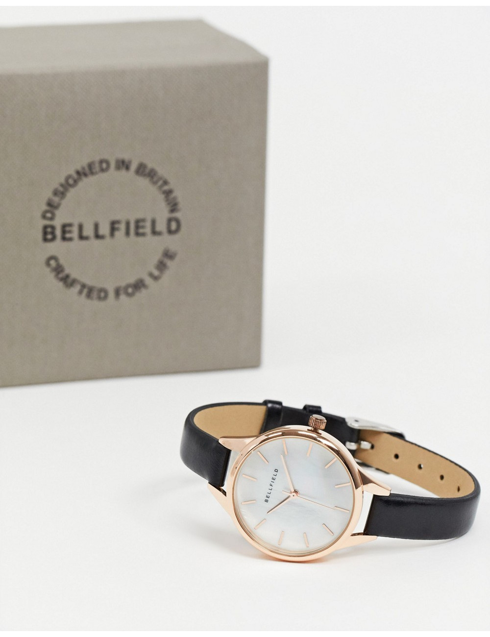 Bellfield watch with black...