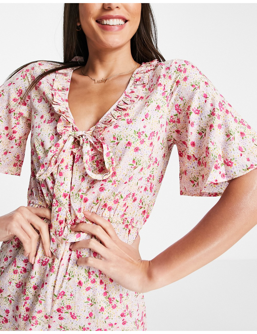 Influence Tall playsuit in...