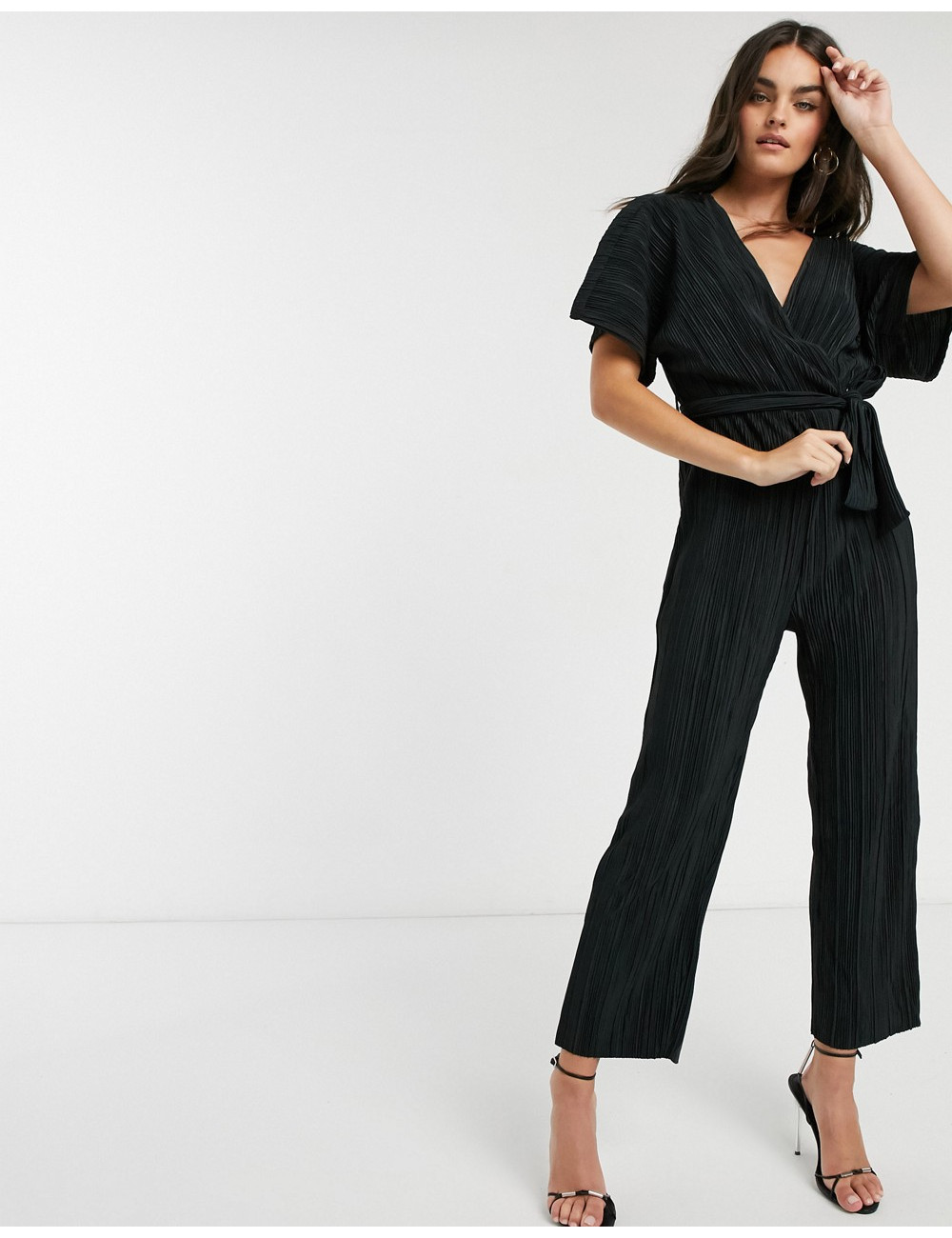 Y.A.S wrap jumpsuit with...