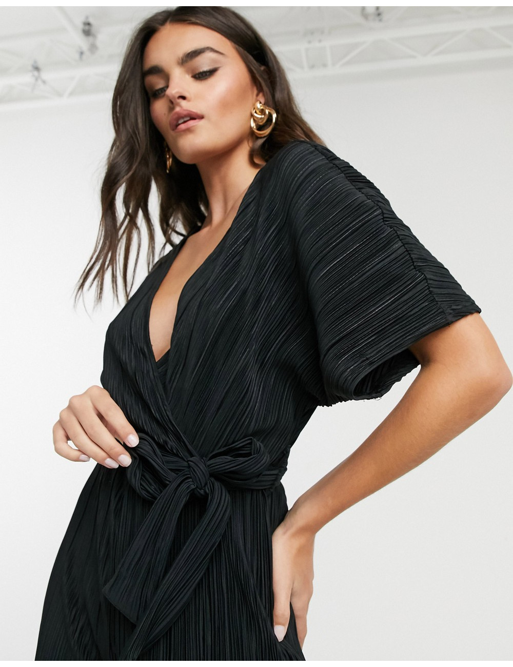 Y.A.S wrap jumpsuit with...