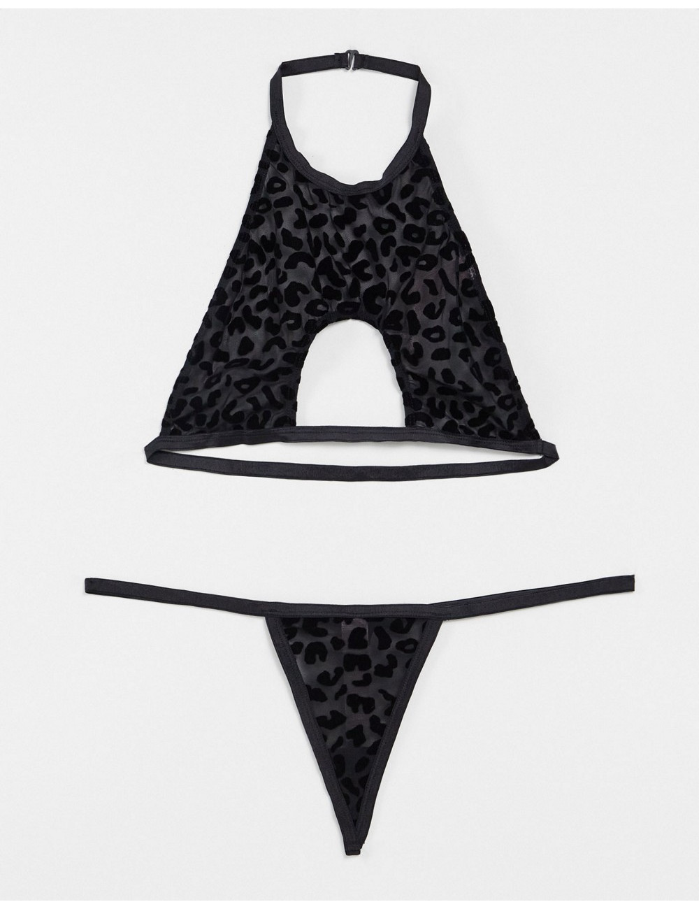 Leg Avenue leopard lingerie...