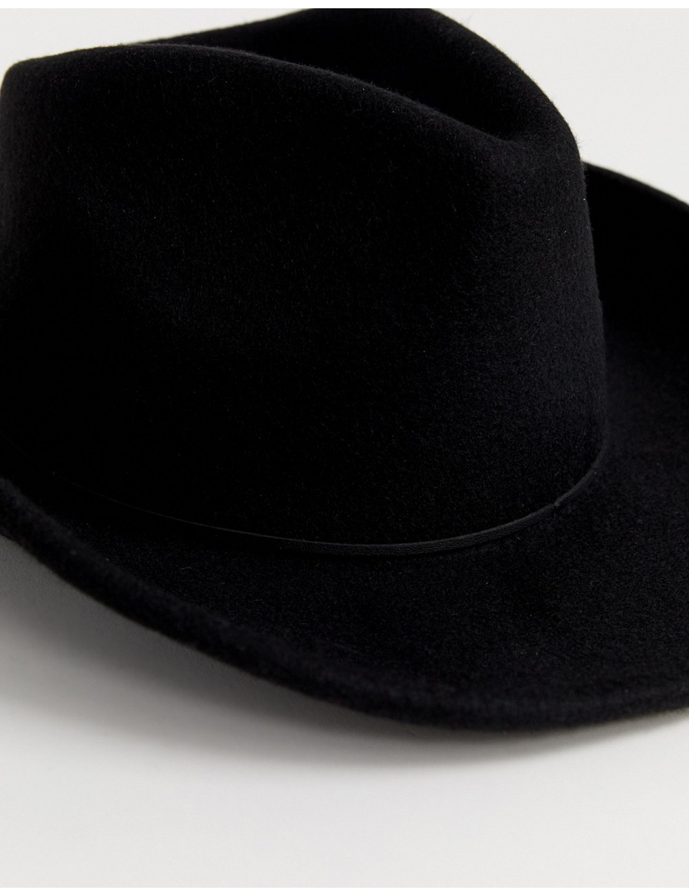ASOS DESIGN felt cowboy hat