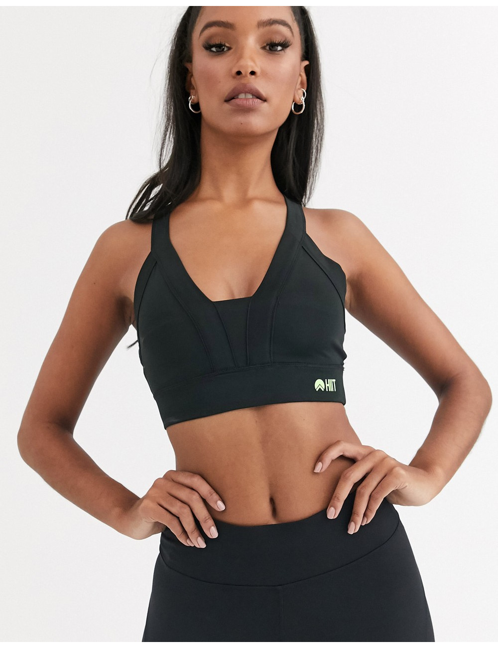 HIIT bra with mesh detail...