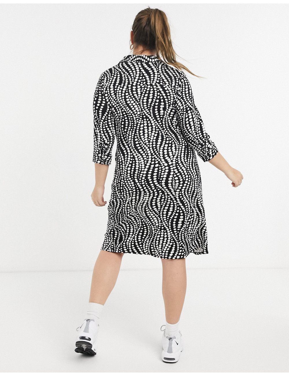 Simply Be shirt dress with...