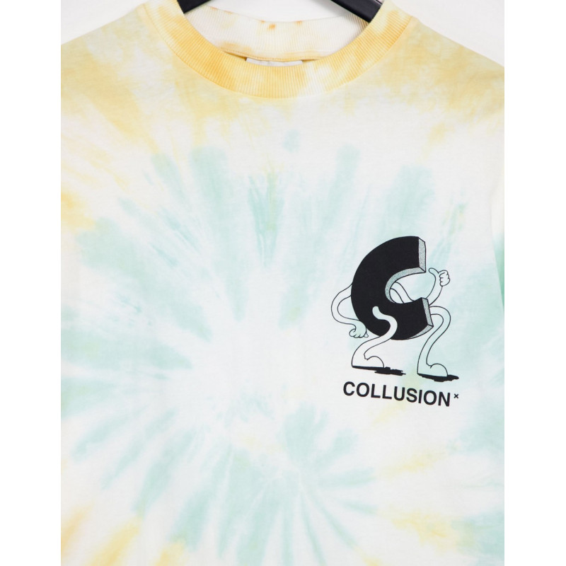 COLLUSION oversized t-shirt...