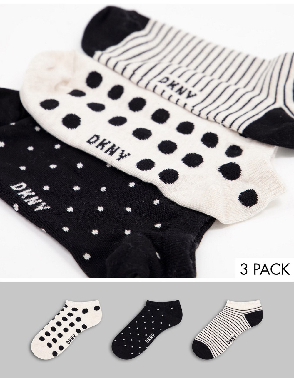 DKNY 3 pack trainer socks...