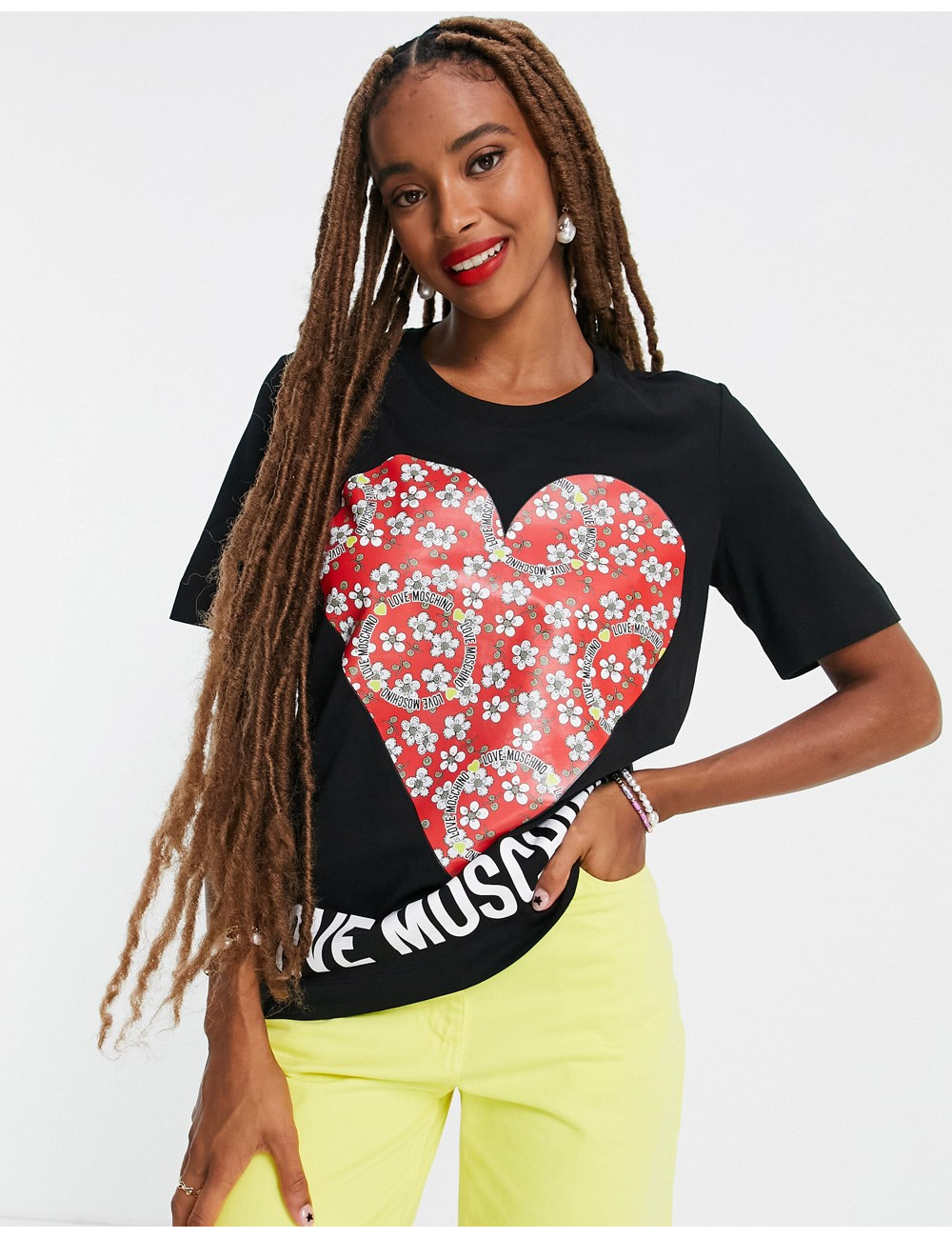 Love Moschino hearts logo...