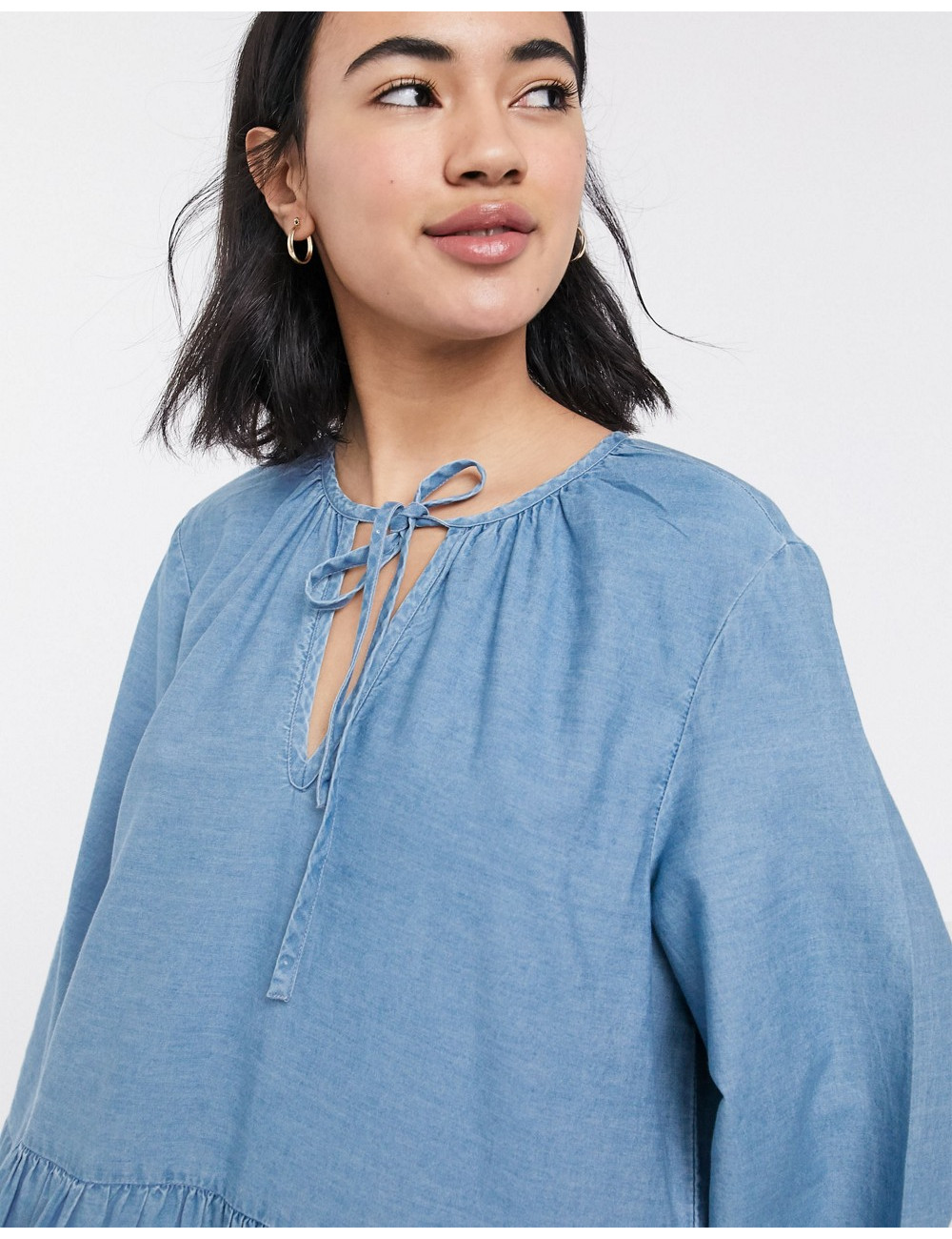 Selected Femme chambray...