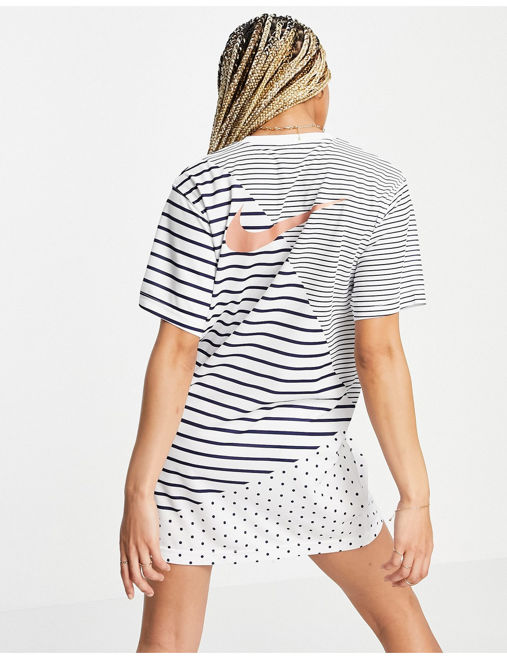 Nike stripe t-shirt dress...