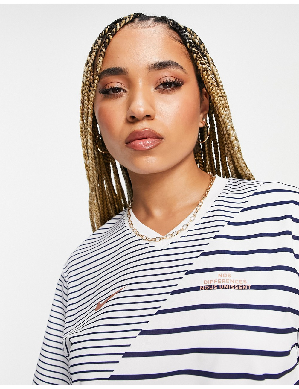 Nike stripe t-shirt dress...