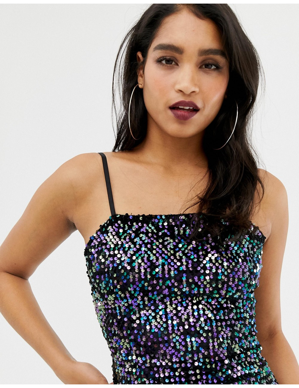 Lipsy sequin cami dress...