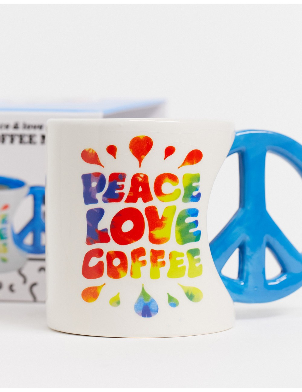 Big Mouth peace and love mug