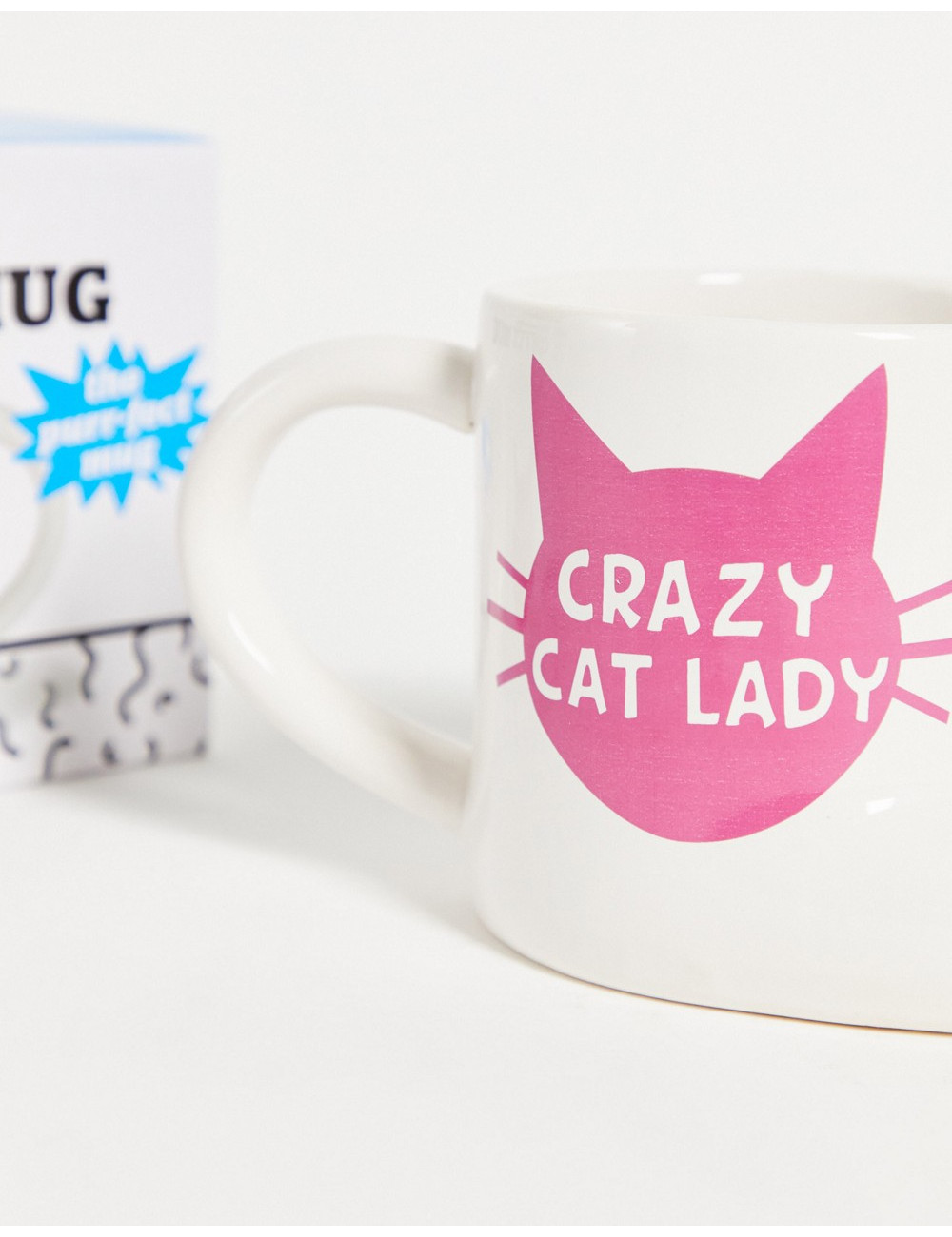 Big Mouth cat lady mug