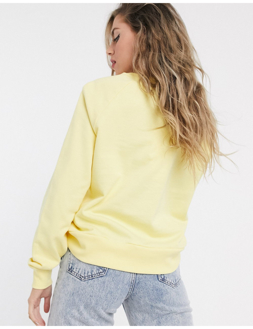 Vila sweatshirt in yellow