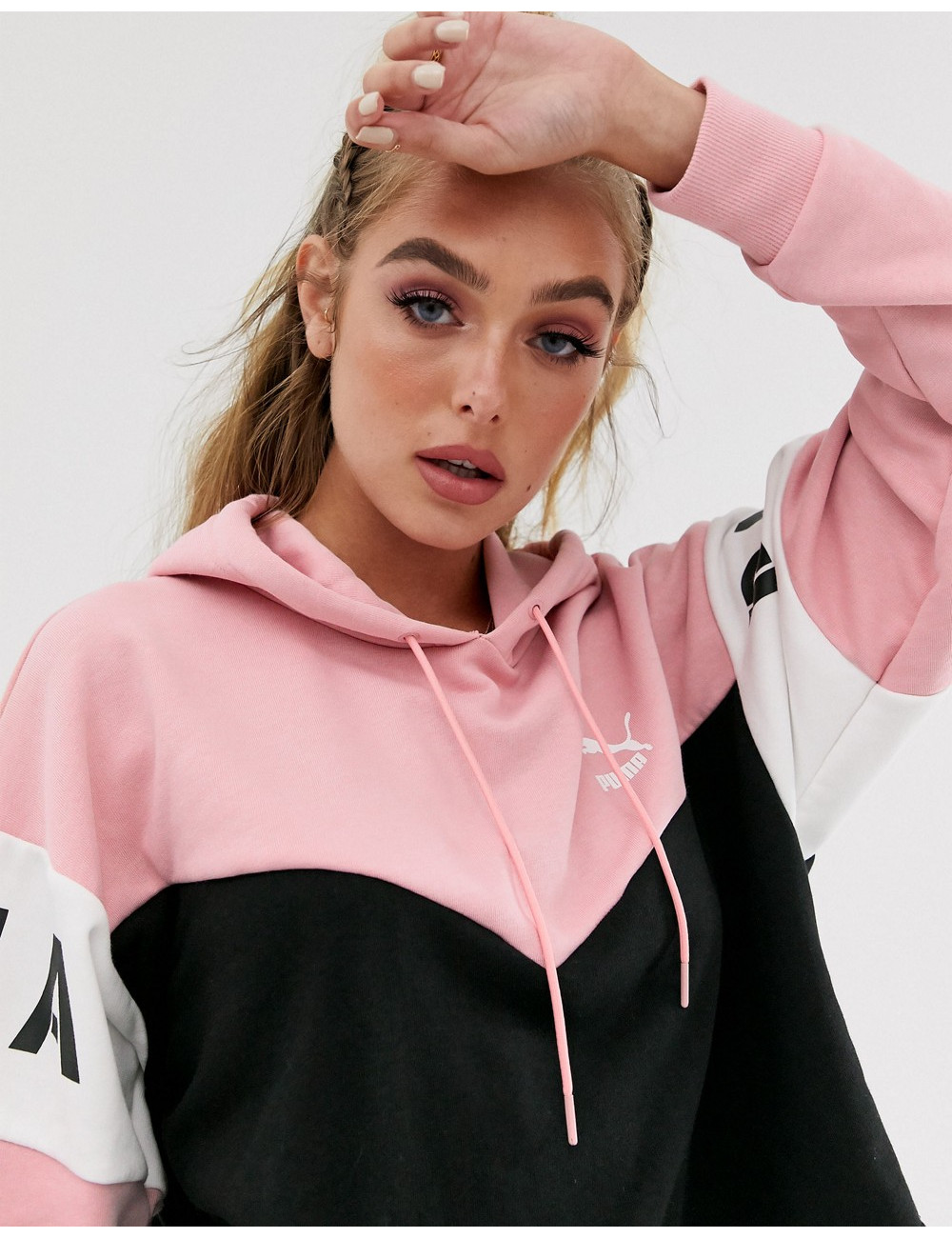 Puma XTG pink hoodie