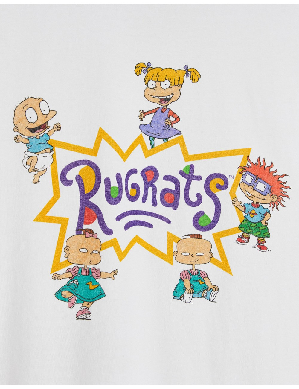 Rugrats Logo t-shirt in white