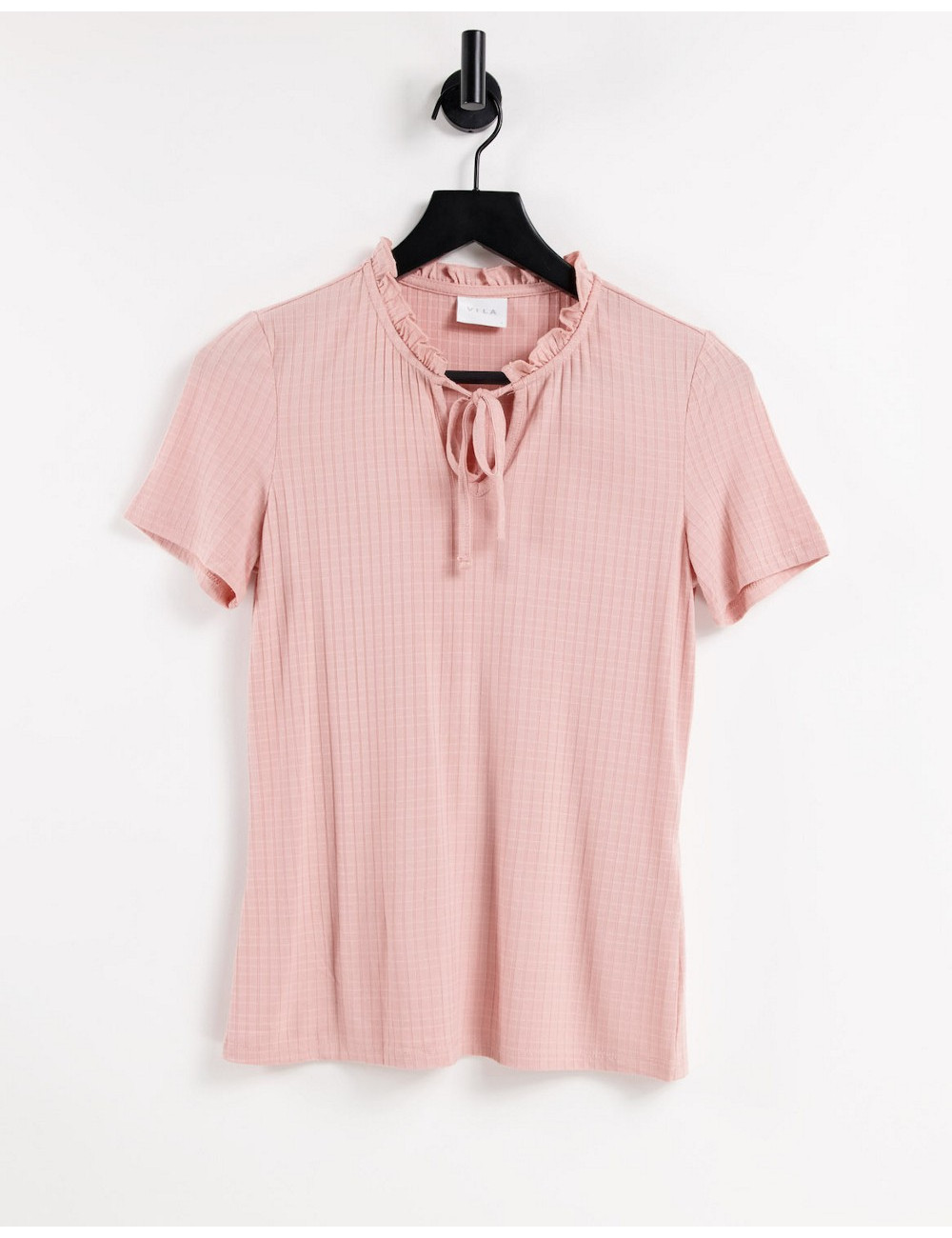 Vila polo top in pink