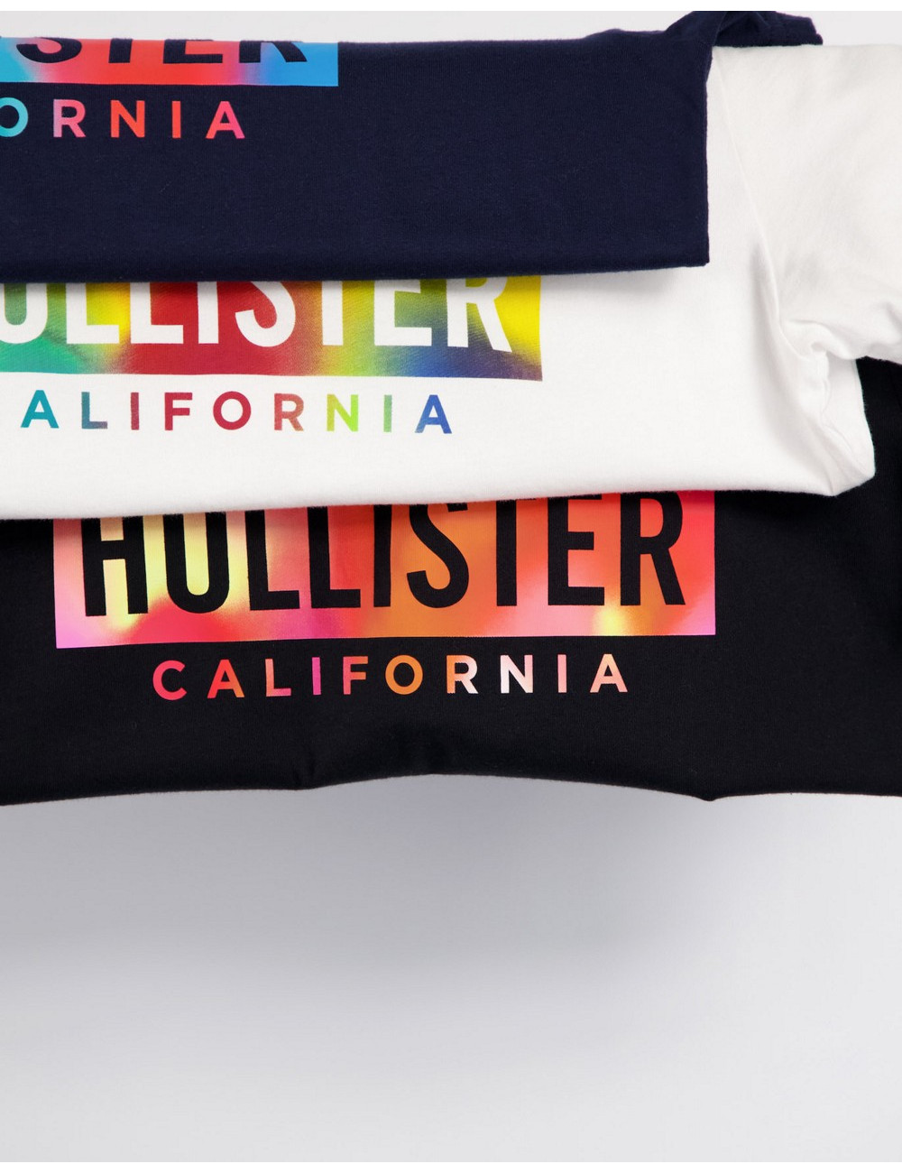 Hollister 3 pack ombre box...
