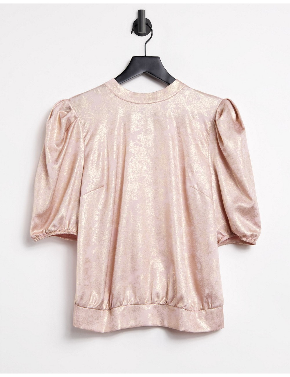 Oasis satin top with foil...