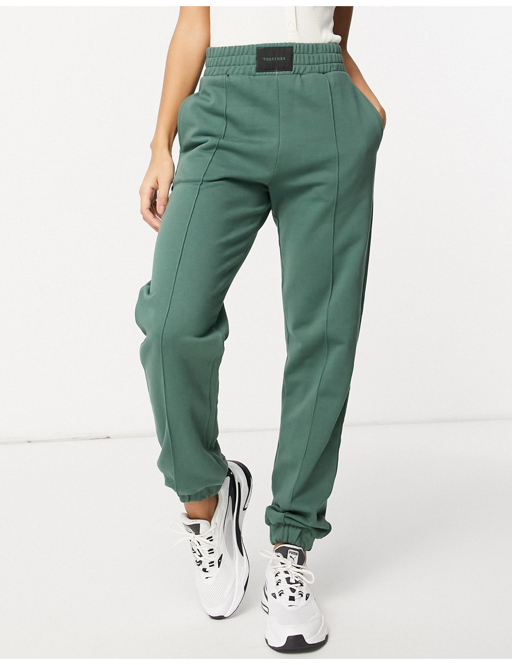 ASOS DESIGN jogger with tab...