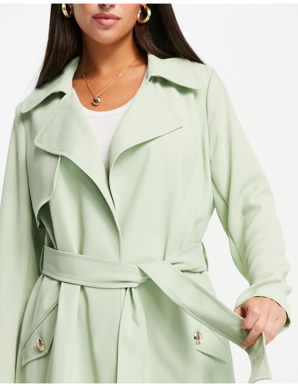 River Island belted trench...