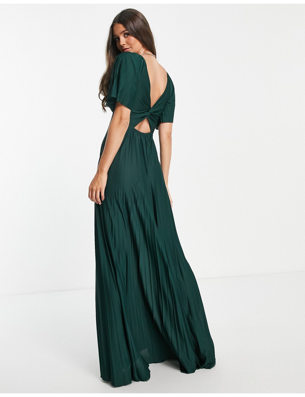 ASOS DESIGN Tall pleated...