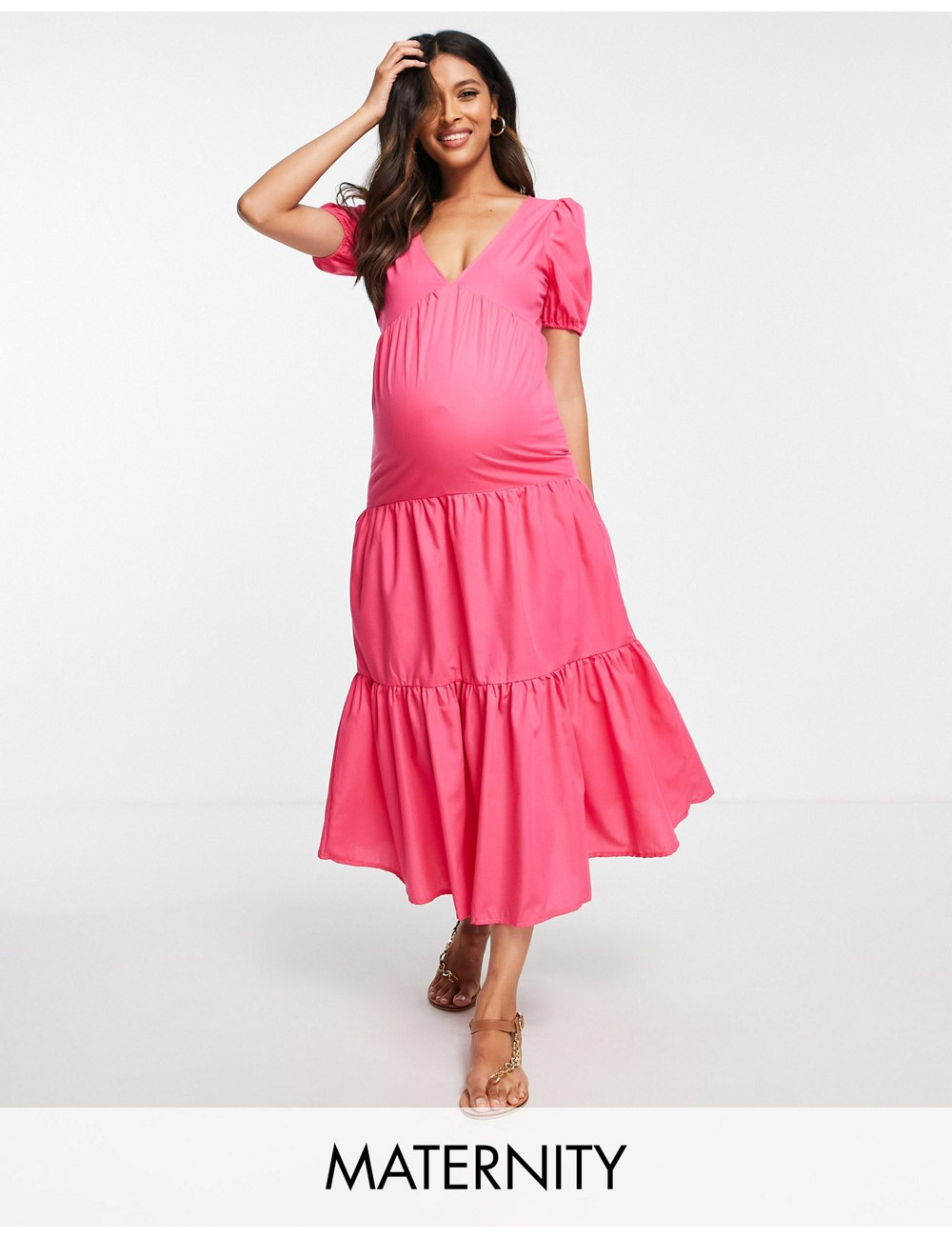 Missguided Maternity tiered...