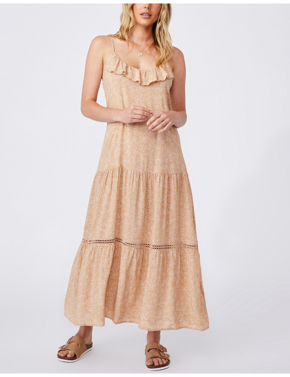 Cotton:On tiered maxi dress...