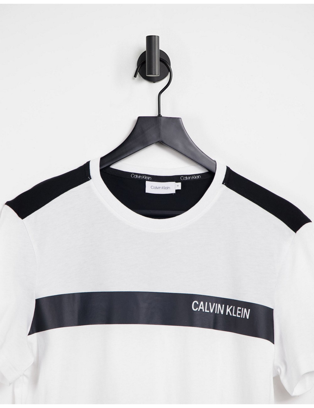 Calvin Klein logo contrast...
