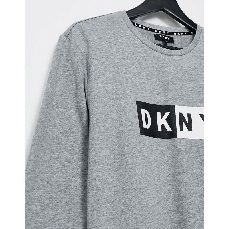 DKNY chest logo long sleeve...