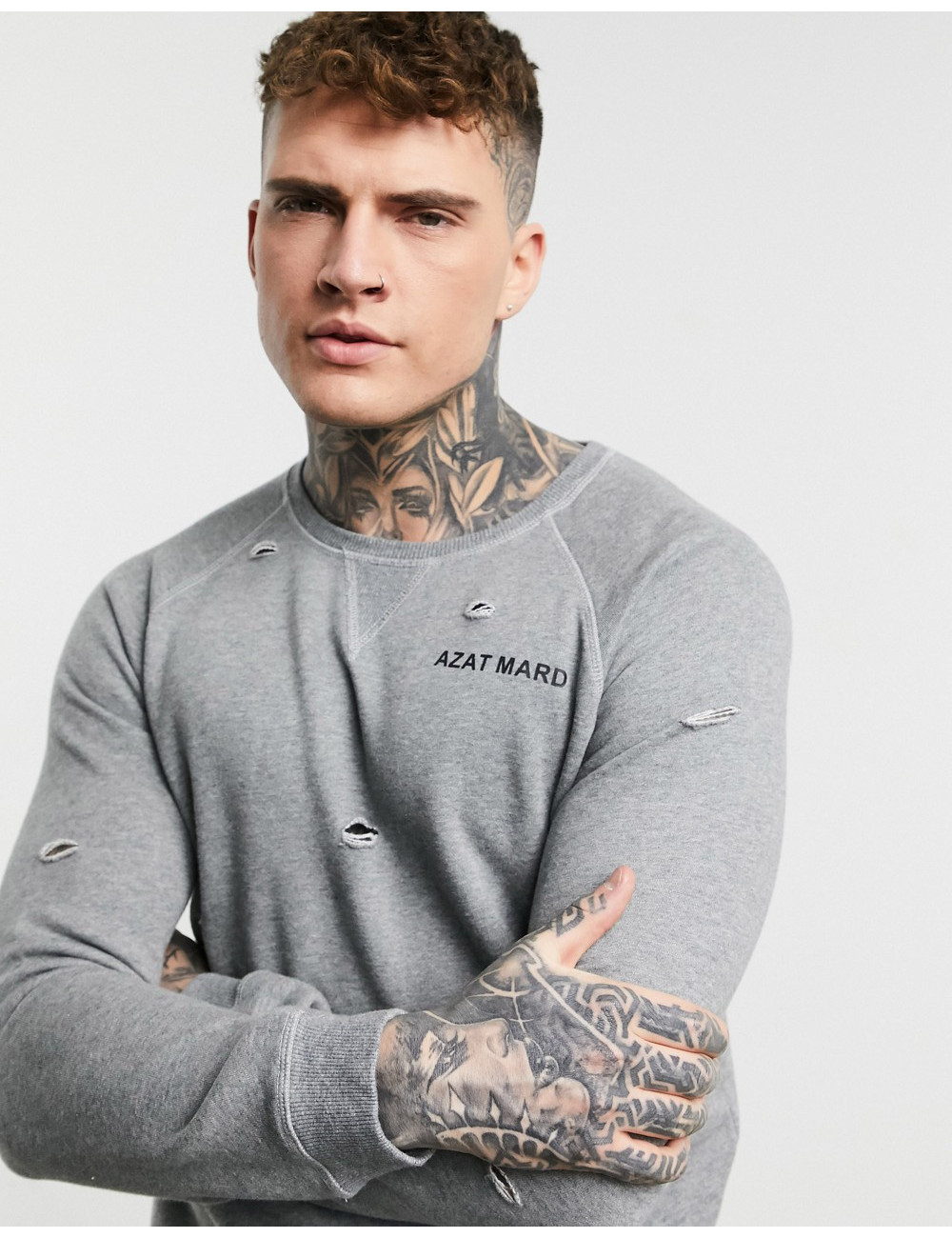 Azat Mard sweatshirt in grey