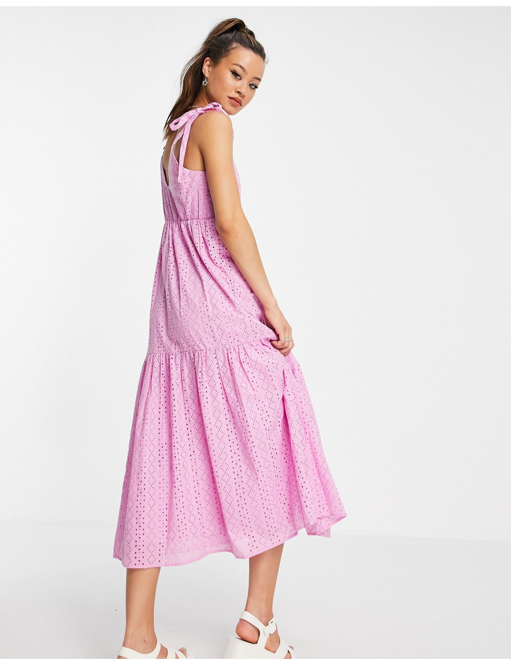 Topshop broderie maxi dress...