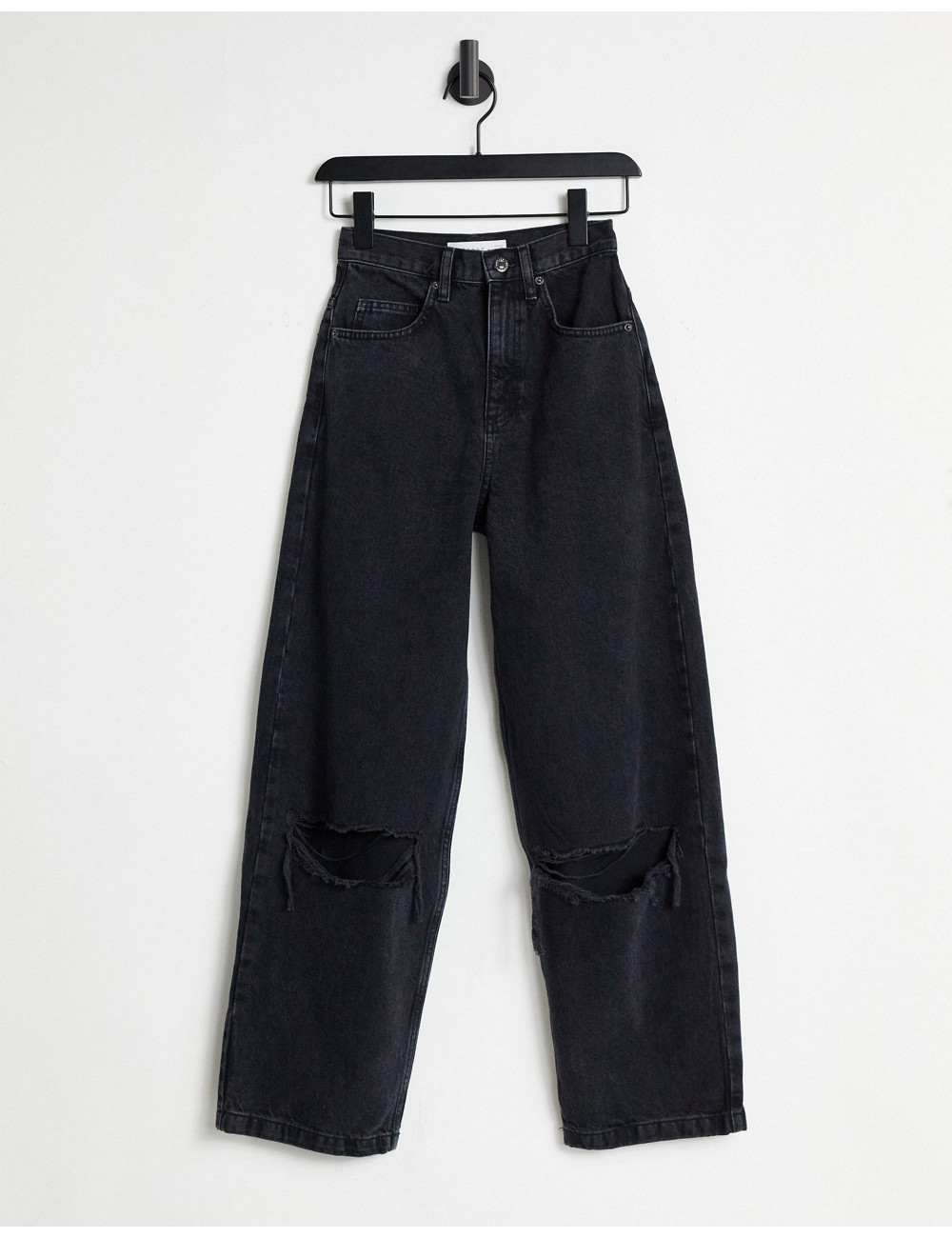 Topshop baggy jean with...