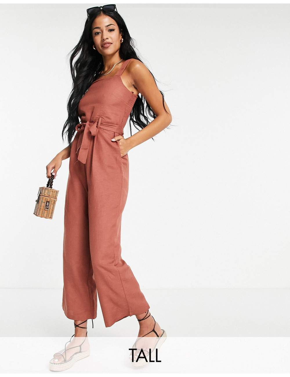 Only Tall crop jumpsuit...