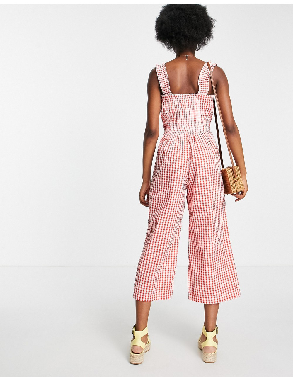 Monki Timmy jumpsuit with...