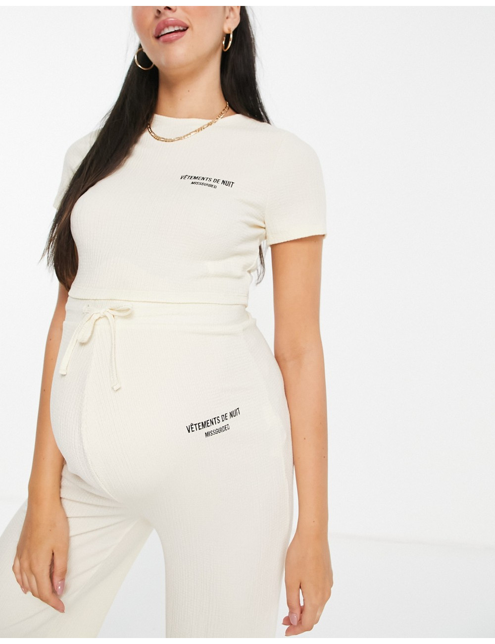 Missguided Maternity waffle...