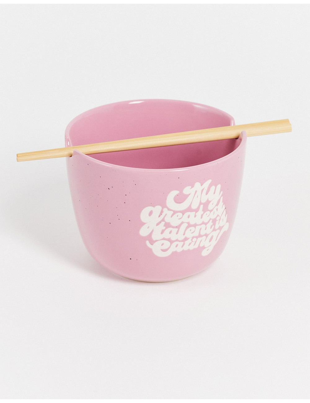 Typo novelty noodle bowl...