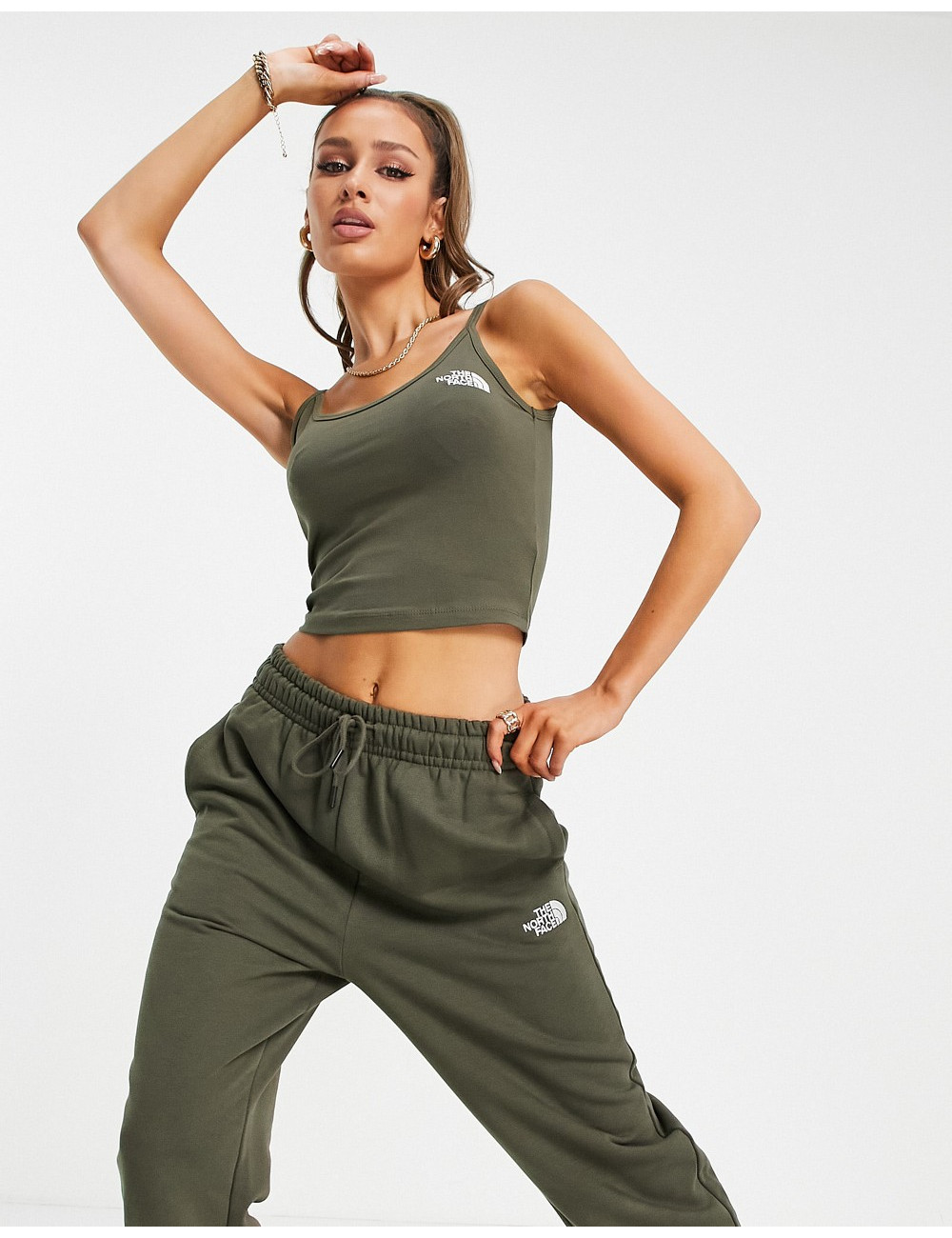 The North Face cropped tank...