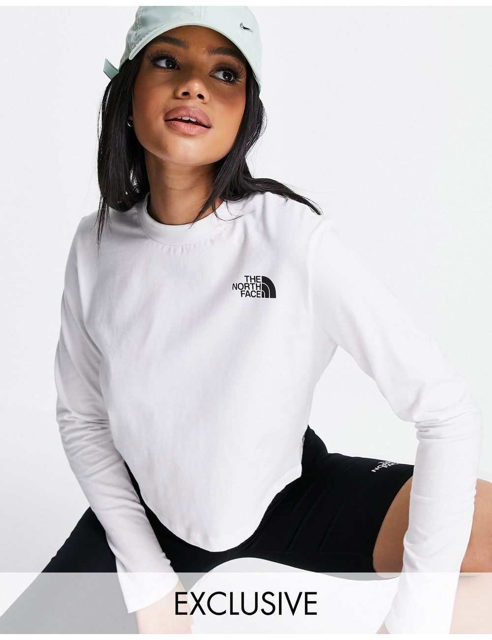 The North Face cropped long...