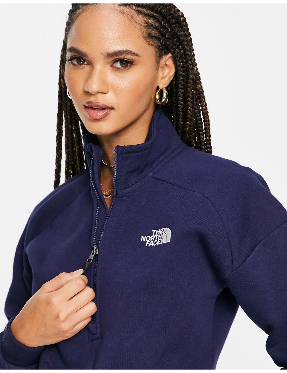 The North Face 1/4 zip...