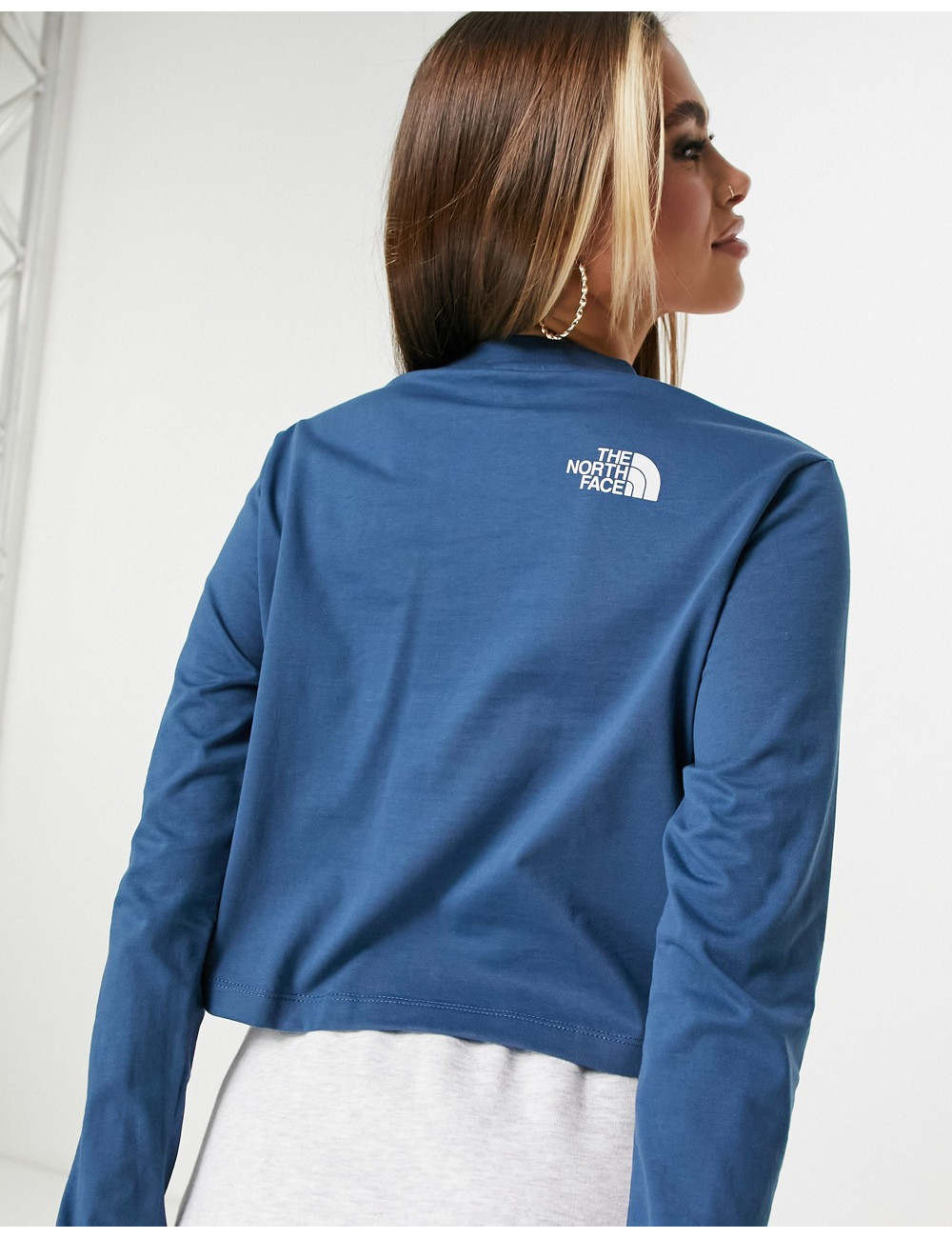 The North Face cropped long...