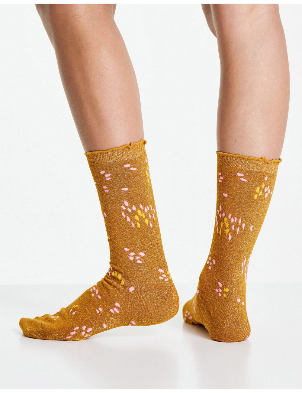 Selected Femme socks in brown