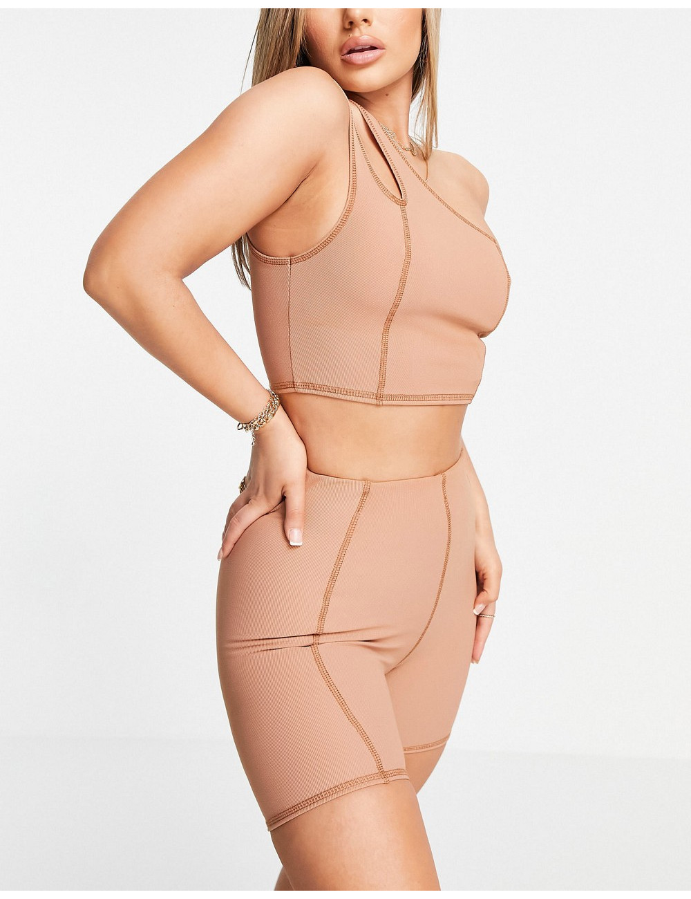 ASOS LUXE co-ord contrast...