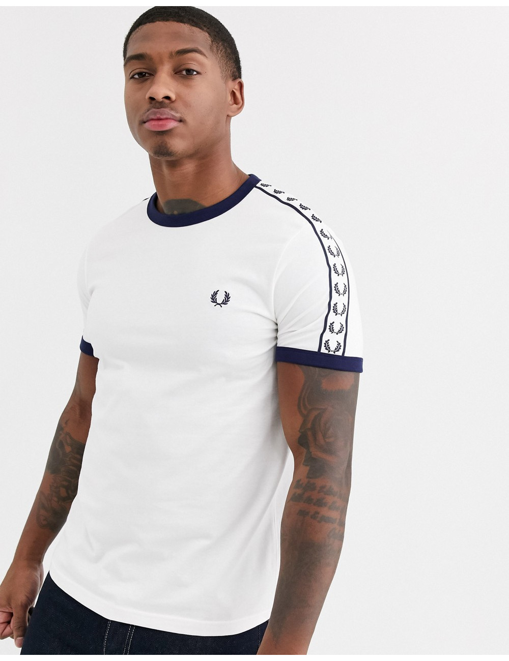 Fred Perry taped ringer...